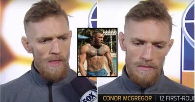 Conor Macgregor - Donald Cerrone - Conor McGregor: UFC star's interview at featherweight shows off insane body transformation - givemesport.com - Ireland