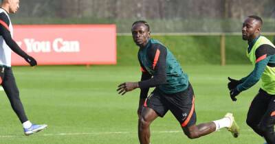 Liverpool fans notice what Sadio Mane did in training after AFCON win