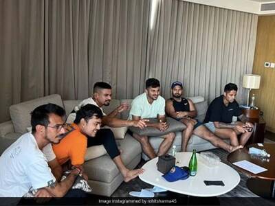 Rohit Sharma Shares Photo Of "Tensed" Team India Players Following IPL 2022 Auction From Hotel. See Pic