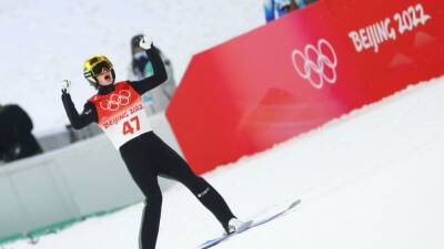 Ski Jumping-Lindvik takes large hill gold for Norway