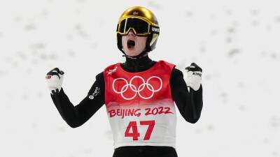 Marius Lindvik of Norway wins Olympic gold on large hill - foxnews.com - Germany - Norway - China - Austria - Poland - Japan - Slovenia