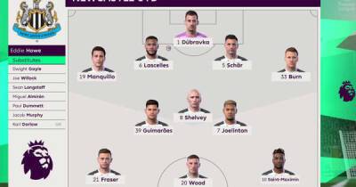 We simulated Newcastle vs Aston Villa with Guimaraes starting to get a score prediction