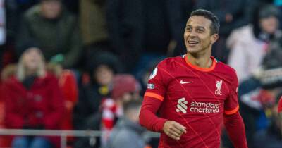 Thiago ‘not surprised’ by ‘amazing’ Liverpool star’s form