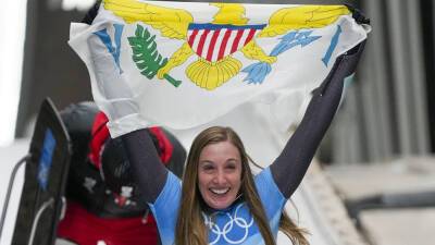 Virgin Islands' Olympic skeleton slider celebrates journey - foxnews.com - Sweden - France - Beijing - state California