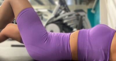 I tried the pink and purple activewear that everybody is talking about and I am in love