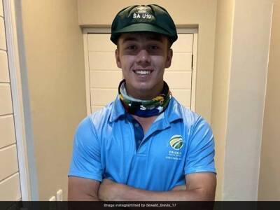 IPL 2022 Auction: "Baby AB De Villiers" Dewald Brevis Acquired By Mumbai Indians For INR 3 Crore