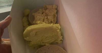 Marcus Rashford - Jadon Sancho - Glenn Hoddle - BT Sport's Jake Humphrey shows off Man Utd's dismal lunch offering to leave fans stunned - msn.com - Manchester -  Norwich -  Sancho