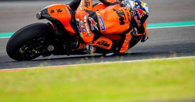 Raul Fernandez - Jorge Martín - Rookie Fernandez beaten up by first “real crash” in Mandalika MotoGP test - msn.com - Indonesia