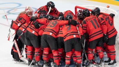 Canadian women's hockey team cruising into Olympic semifinal against Switzerland