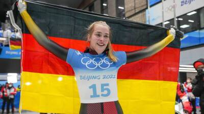 Another German sliding gold, as Hannah Neise wins Olympic skeleton