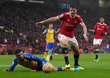 Ralf Rangnick - Harry Maguire - Paddy Power - Jay Rodriguez - Harry Maguire Rinsed Online For 'No-Look Defending' Against Southampton Striker Armando Broja - sportbible.com - Manchester - Albania