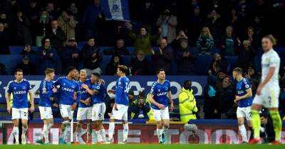 Early winners: Frank Lampard’s Everton easing the nerves