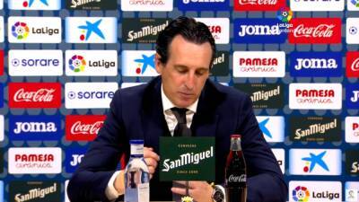 Una lección al mundo del fútbol: ejemplar Emery cuando le preguntan por la roja a Asensio - en.as.com