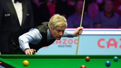 Players Championship LIVE: Neil Robertson faces Jimmy Robertson for place in the final against Barry Hawkins