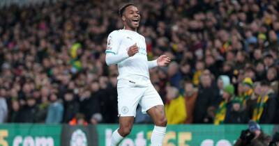 Ruben Dias - Jack Grealish - Phil Foden - James Macatee - Grosvenor Sport - Liam Delap - Norwich vs Man City highlights and reaction as Raheem Sterling scores hat-trick - manchestereveningnews.co.uk - Britain - Manchester -  Man