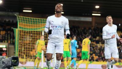 'For his confidence it will be massive' - Pep Guardiola full of praise for Raheem Sterling after Norwich hat-trick