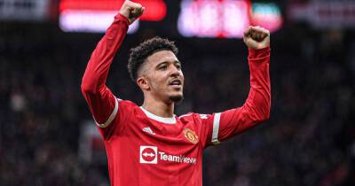 'This is the Jadon we know' - Man Utd boss Rangnick sees Sancho's spark in goalscoring heroics