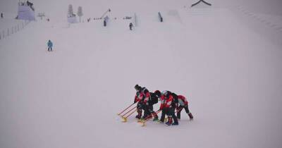 Peter Rutherford - Eileen Gu - Olympics-Freestyle skiing-Freeski slopestyle qualifiers postponed due to snow - msn.com - Italy - China - Beijing - county Park