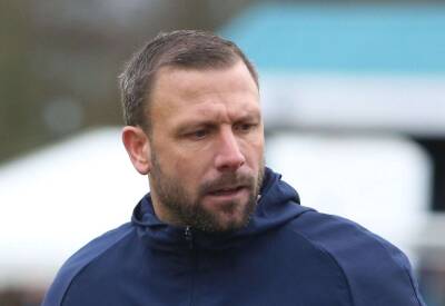 Craig Tucker - Tonbridge Angels manager Steve McKimm gives his reaction after penalty shoot-out defeat by Bromley in FA Trophy - kentonline.co.uk