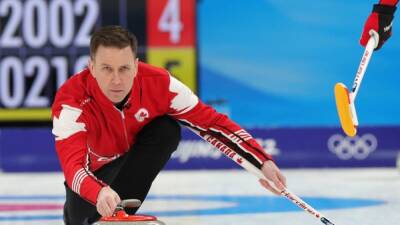 Curling-Canada's Gushue tops US skip Shuster in battle between 'relics'