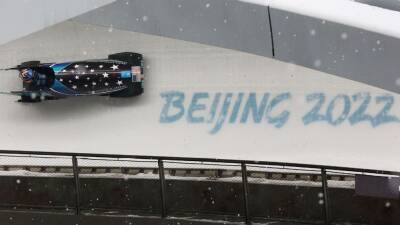 American Kaillie Humphries holds sizable lead during first part of monobob competition at Olympics - espn.com - Germany - Usa - Canada - China - Beijing