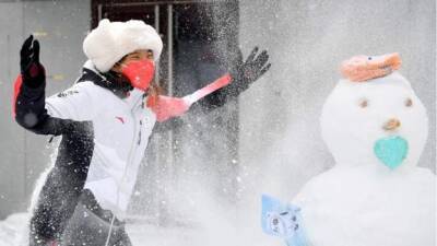 Kirsty Muir - Henrik Kristoffersen - Winter Olympics: Heavy snowfall in Beijing causes disruption to alpine & freestyle skiing - bbc.com - Norway - Beijing - county Centre