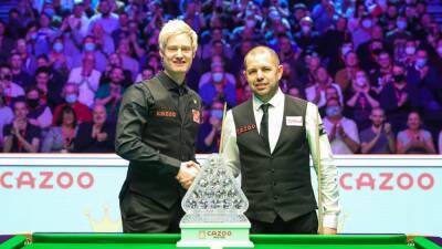 Neil Robertson - Barry Hawkins - Jimmy Robertson - Players Championship 2022: 'I partied with Barry after Masters final' – Neil Robertson on rematch with Barry Hawkins - eurosport.com - Britain - county Robertson