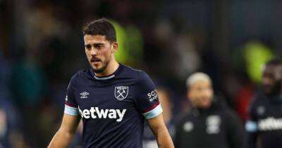 Declan Rice - David Moyes - Jack Rosser - Tomas Soucek - Kurt Zouma - Jarrod Bowen - Vladimir Coufal - Craig Dawson - Aaron Cresswell - Nikola Vlasic - Pablo Fornals - Manuel Lanzini - Opinion: David Moyes should keep faith in misfiring Pablo Fornals - msn.com - Spain -  Leicester