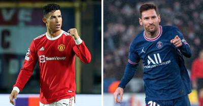 Comparing Messi’s PSG record with Ronaldo’s at Man Utd in 2021-22