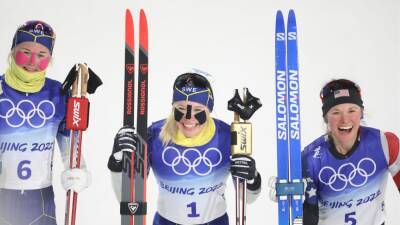 Why are skiers wearing tape on their faces at Winter Olympics? What does it do?