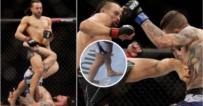 UFC 271: Marcelo Rojo gruesome injury after taking relentless leg kicks - givemesport.com - state Texas - county Phillips