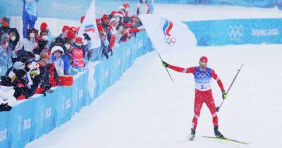 Olympics-Cross-country skiing-Russian Olympic Committee team crush field to take relay gold