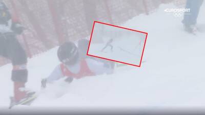 Marco Odermatt - ‘Ouch! A big impact!’ – Skiers smash through gates in ‘really unusual’ crashes at Beijing Winter Olympics - eurosport.com - Beijing