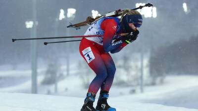 Winter Olympics 2022 - Marte Olsbu Roeiseland secures third biathlon gold at Beijing 2022 with pursuit triumph - eurosport.com - Sweden - Italy - Norway - Beijing