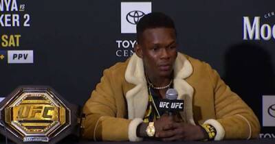 ‘Tonight I’m the best in the world’: Adesanya talks beating Whittaker in UFC 271