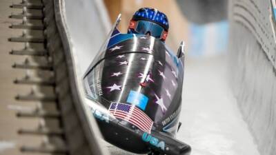 Kaillie Humphries grabs big monobob lead in search of 1st Olympic medal as American - cbc.ca - Germany - Usa