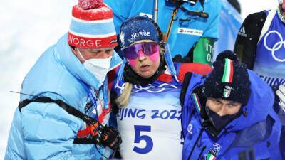 Winter Olympics 2022 - Ingrid Landmark Tandrevold given all clear after dramatic collapse in biathlon