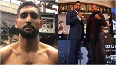 Kell Brook - Amir Khan vs Kell Brook: King shows off ripped abs ahead of fight - givemesport.com - Britain - Manchester