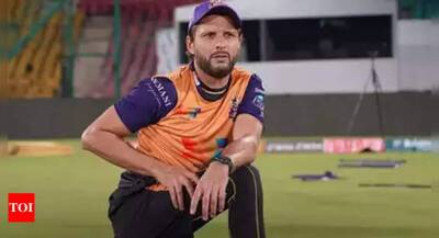 Back pain forces veteran Shahid Afridi to call time on PSL career - timesofindia.indiatimes.com - Pakistan - county Kings