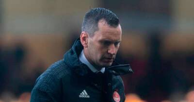 Derek Macinnes - Dave Cormack - Mark Macghee - Stephen Glass disastrous Aberdeen spell laid bare as win record puts axed boss among worst ever at Pittordrie - msn.com - Scotland - county Granite