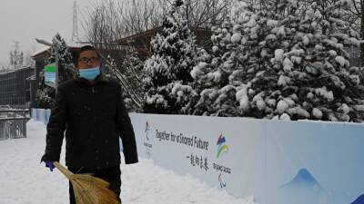Eileen Gu - "I Really Couldn't See": Heavy Snow Disrupts Beijing Winter Olympics 2022 - sports.ndtv.com - Sweden - France - Norway - China - Beijing -  Zhangjiakou