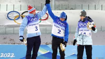 Olympics - Biathlon - Fillon Maillet recovers from frozen rifle to win gold