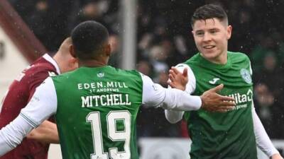 Arbroath 1-3 Hibernian: Premiership side come from behind to reach Scottish Cup quarter-finals