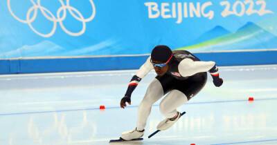 Olympics-Speed skating-American Jackson wins gold in women's 500m after stumble in trials