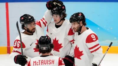 Canada beats China in Olympic men's hockey to wrap up round robin