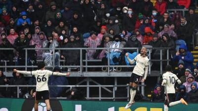 Jurgen Klopp - Virgil Van-Dijk - Joel Matip - Roberto Firmino - Jay Rodriguez - Josh Brownhill - Alisson Becker - Liverpool grind out narrow win over Burnley as Fabinho strikes again - rte.ie - Manchester - Brazil