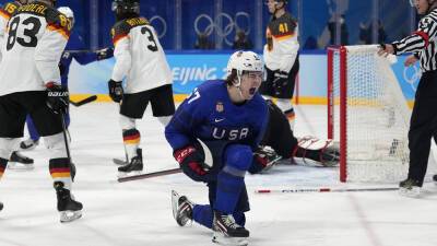 Nathan Smith - US beats Germany, earns top seed in Olympics knockout round - foxnews.com - Russia - Sweden - Finland - Germany - Usa - Canada - China - Beijing