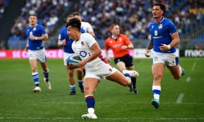 Marcus Smith sparks emphatic 33-0 Six Nations victory for England in Italy