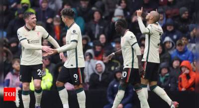 Josh Brownhill - EPL: Fabinho strike earns Liverpool battling win at Burnley - timesofindia.indiatimes.com - Manchester - Brazil