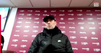 Jurgen Klopp - Donny Van-De-Beek - Virgil Van-Dijk - Milan V (V) - Joel Matip - Alli Van-De-Beek - Liverpool boss Jurgen Klopp makes defiant Virgil van Dijk claim after Burnley win - msn.com